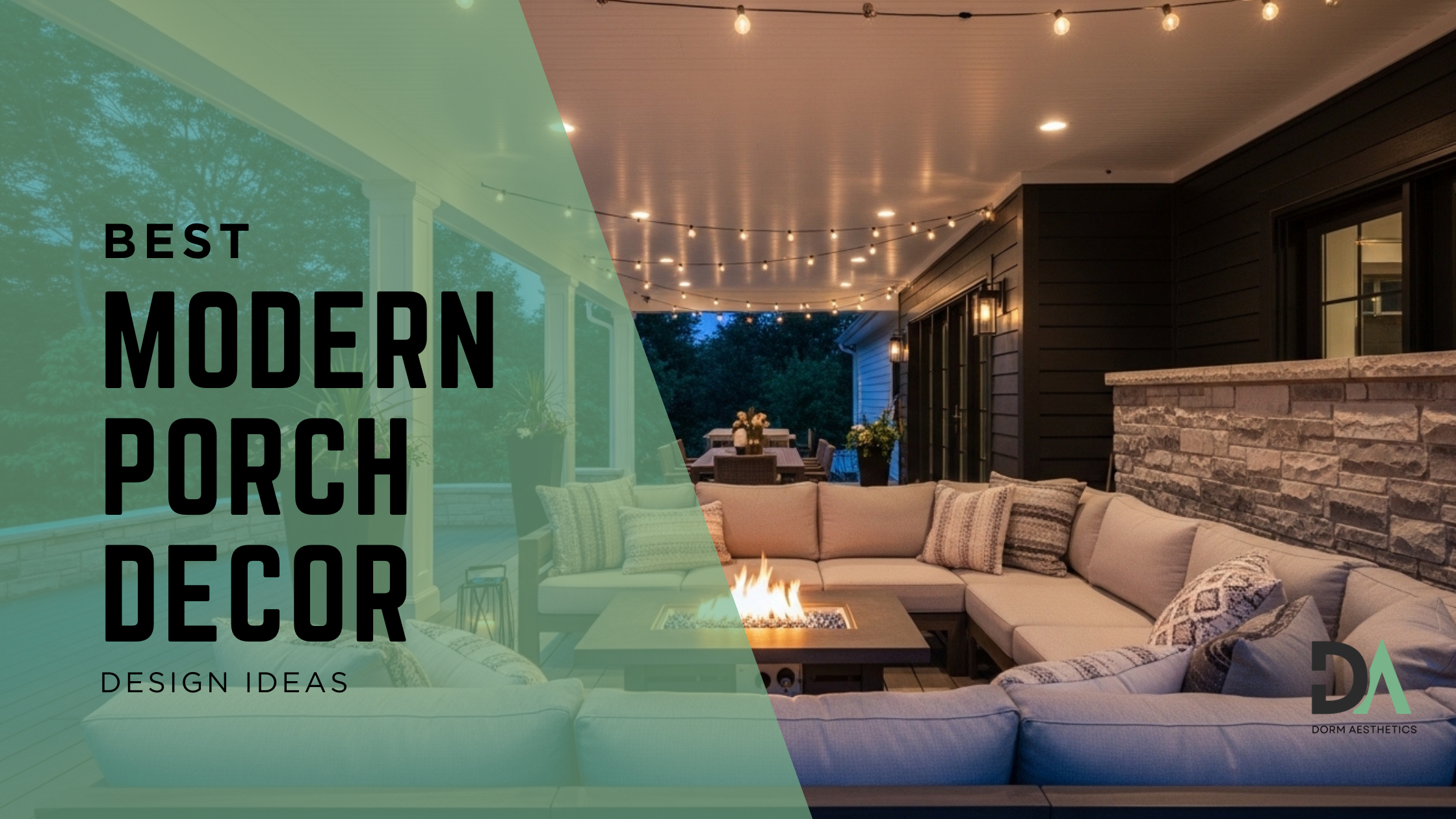 15 modern porch decor and design ideas for a stylish look