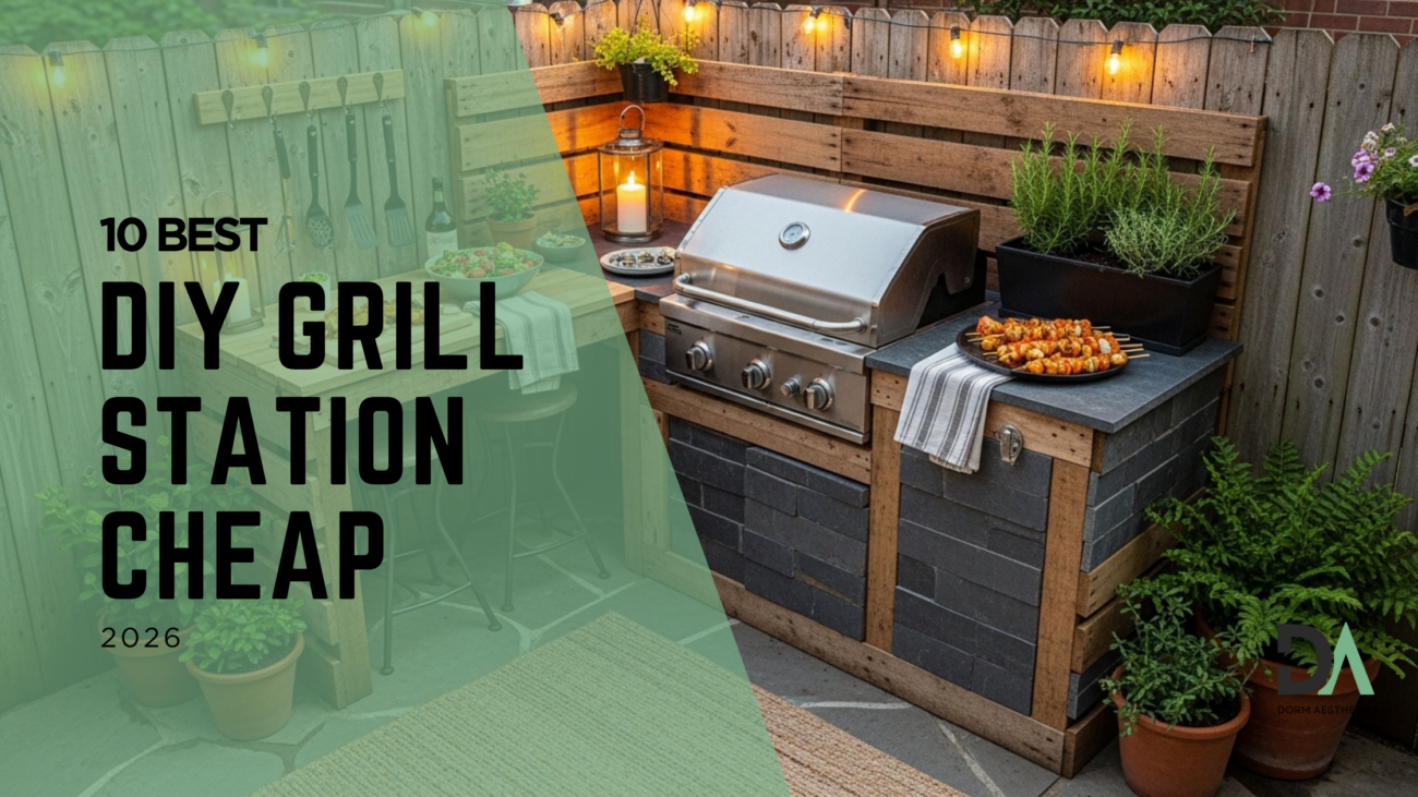 DIY grill station cheap