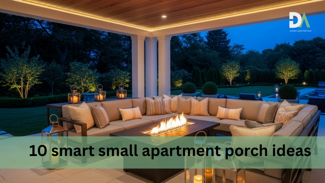 10 smart small apartment porch ideas to maximise space