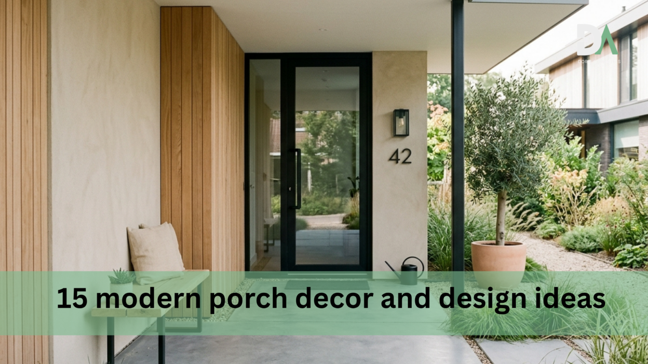 15 modern porch decor and design ideas for a stylish look