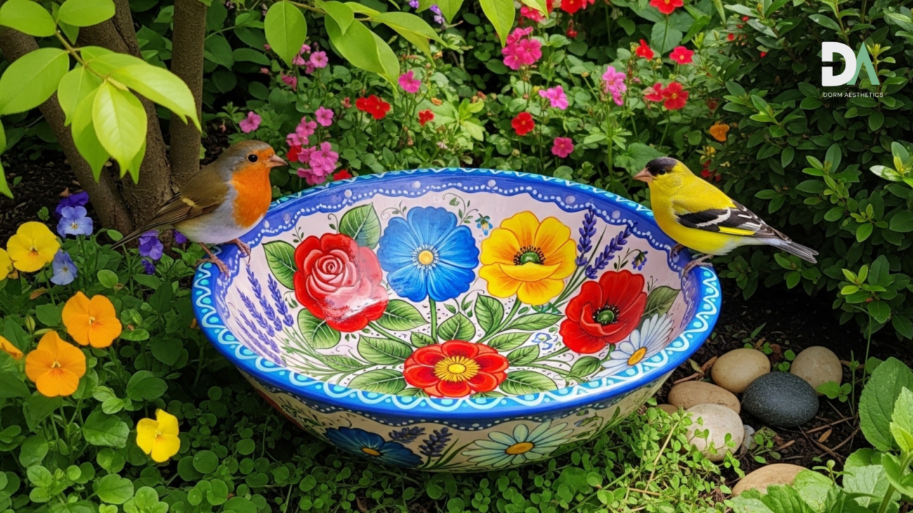 cheap DIY bird bath