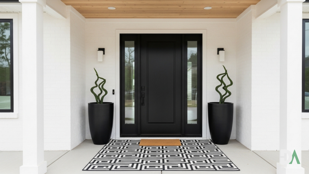 Warm Wood Accents for a Contemporary Look