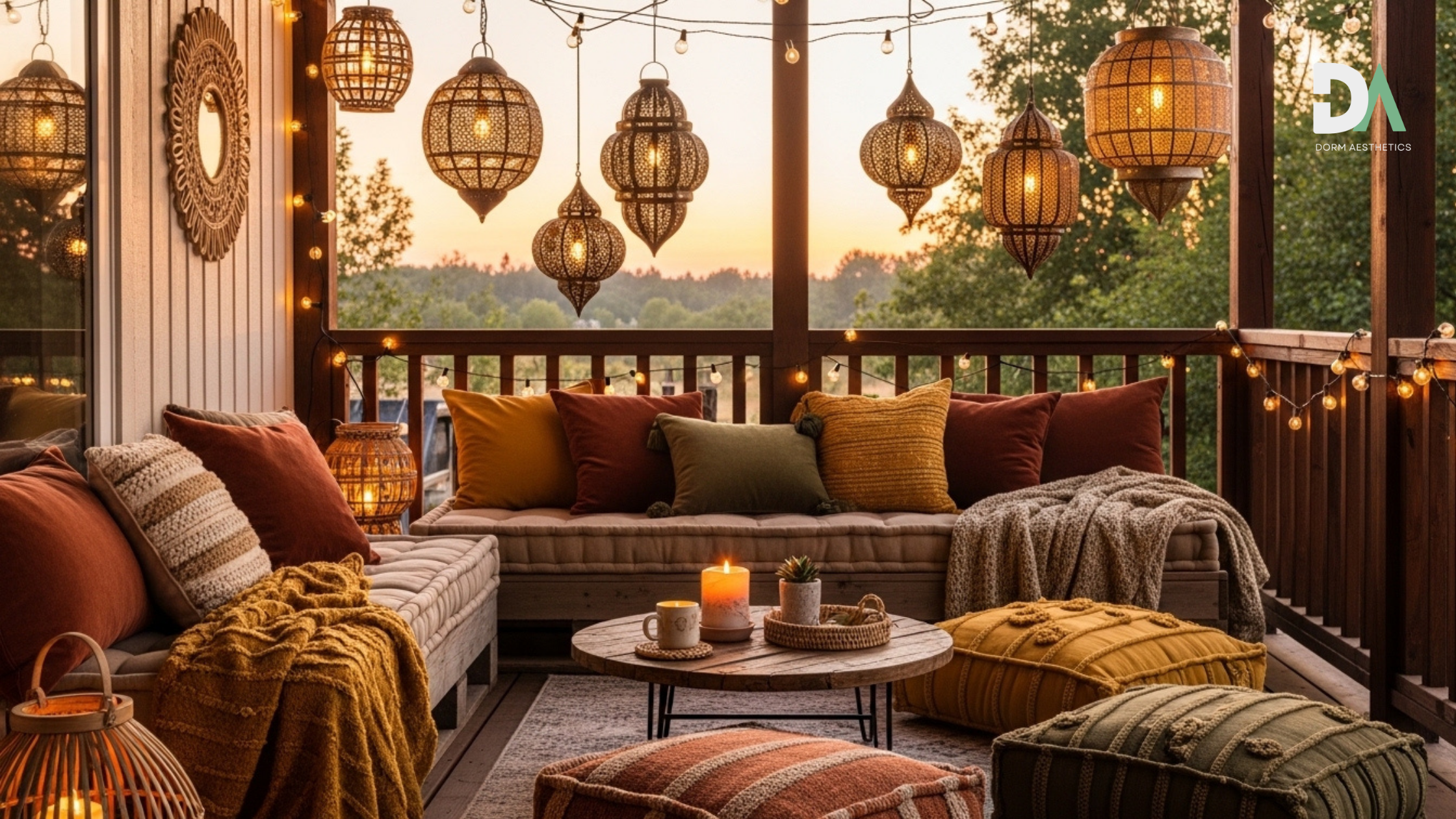 front porch decorating ideas boho