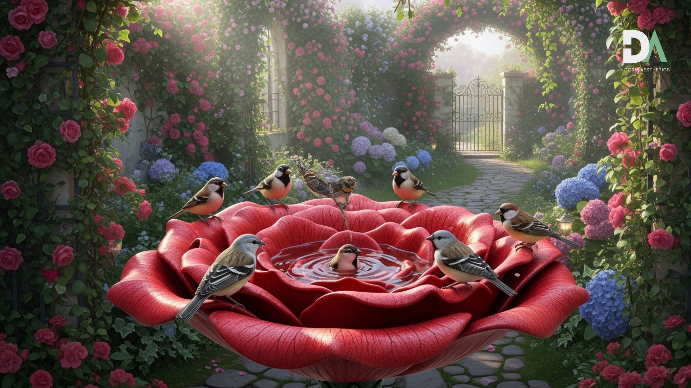 backyard bird bath ideas