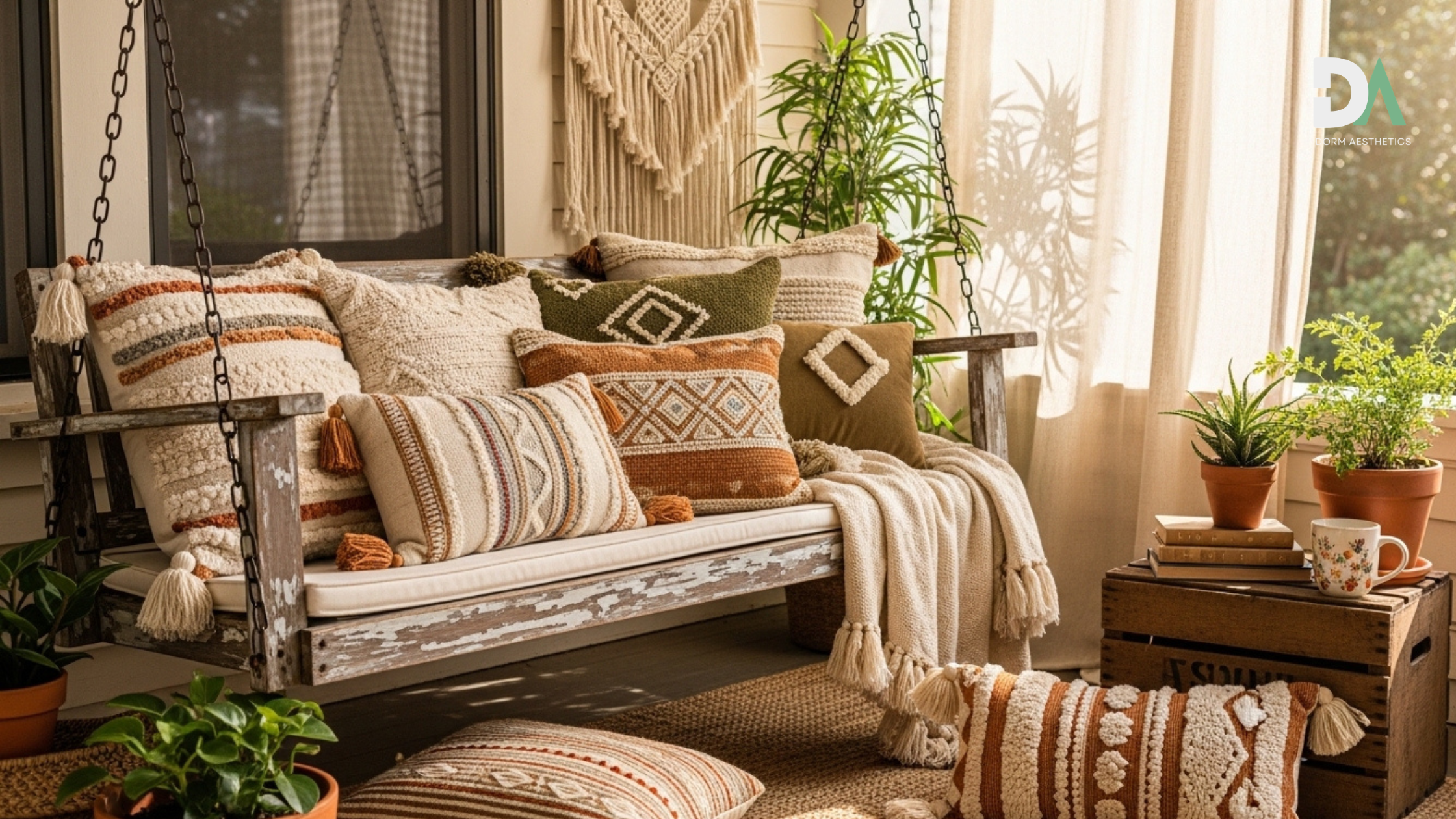 boho outdoor decor ideas