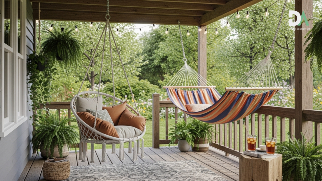 cozy outdoor living space