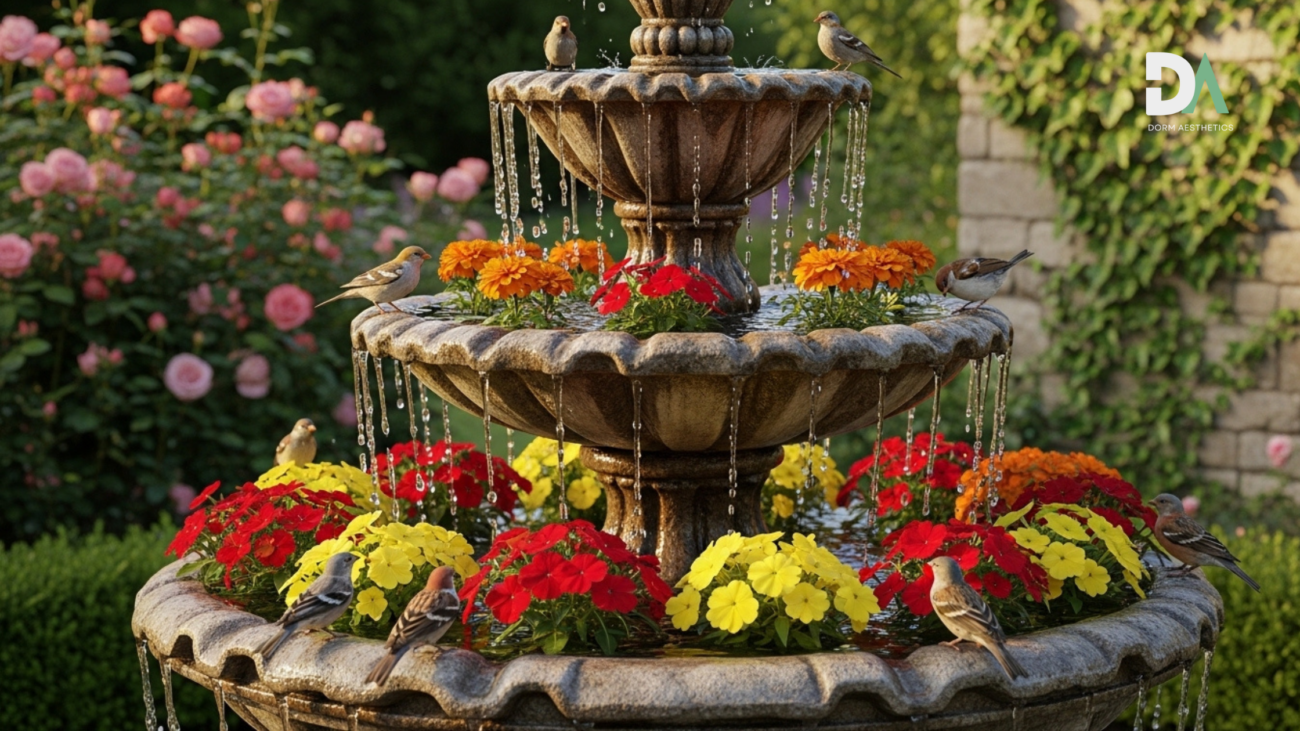 unique bird bath ideas