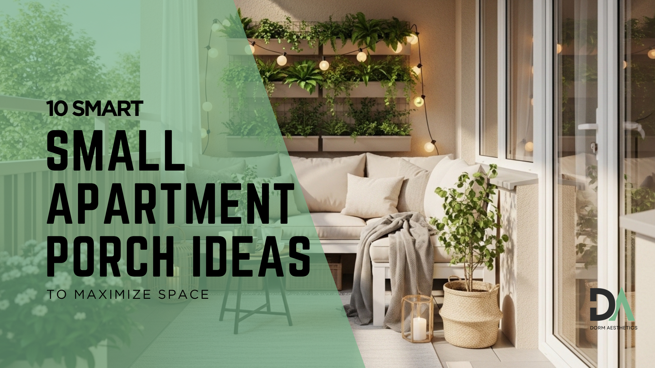 smart space saving hacks for balcony