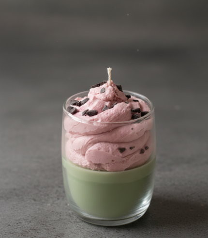 Meet Melon Frost - a handmade decorative candle