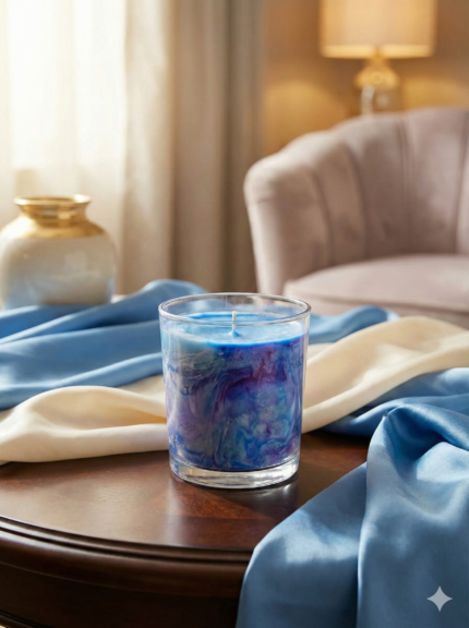chill decorative candle