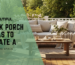 backyard porch makeover ideas