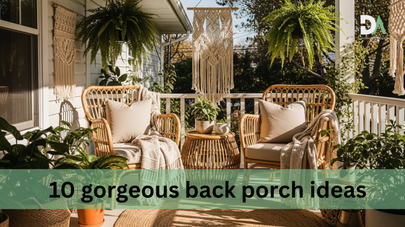 10 gorgeous back porch ideas to create a relaxing space