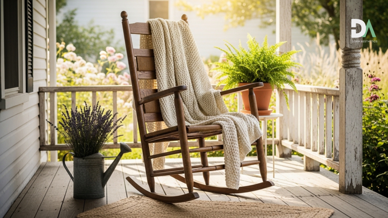 shabby chic porch decor