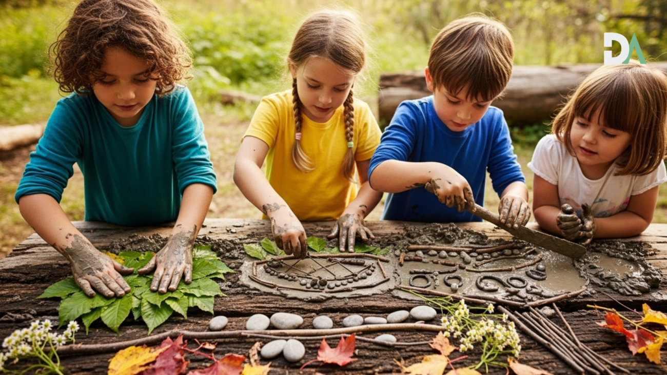 DIY mud kitchen