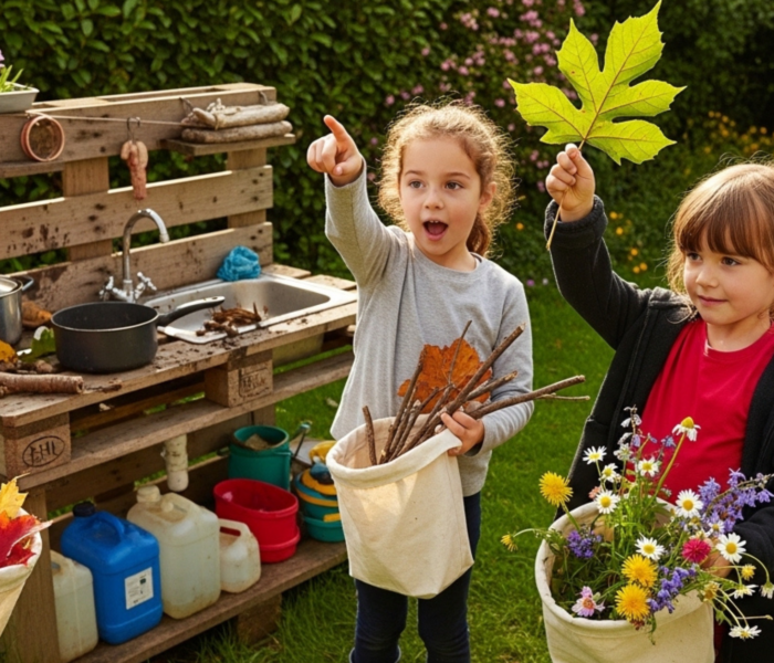 fun mud kitchen play ideas