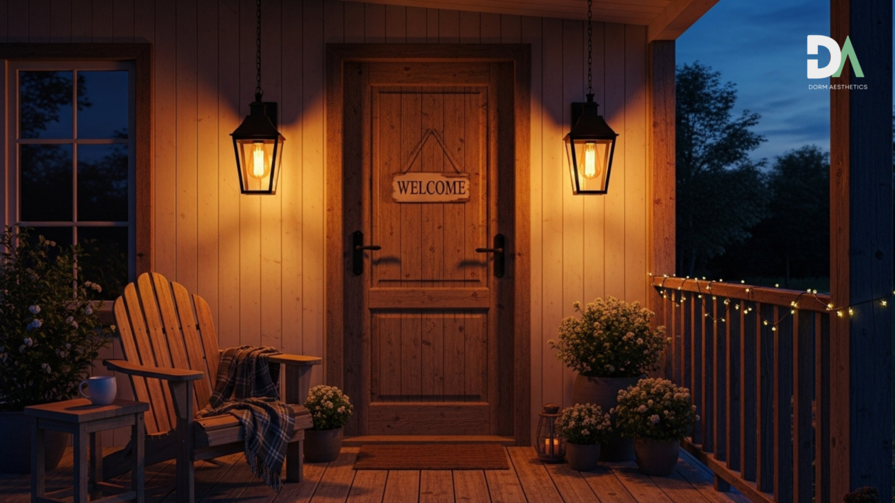 country style porch decor
