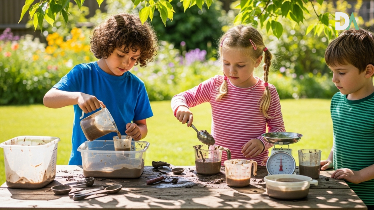 pretend play kitchen outdoor