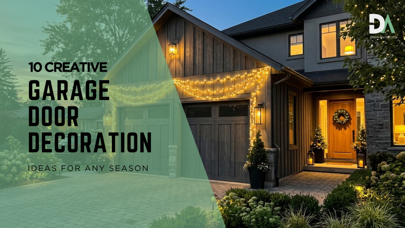 garage door decoration