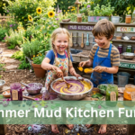 10 Summer Mud Kitchen Fun Ideas for Endless