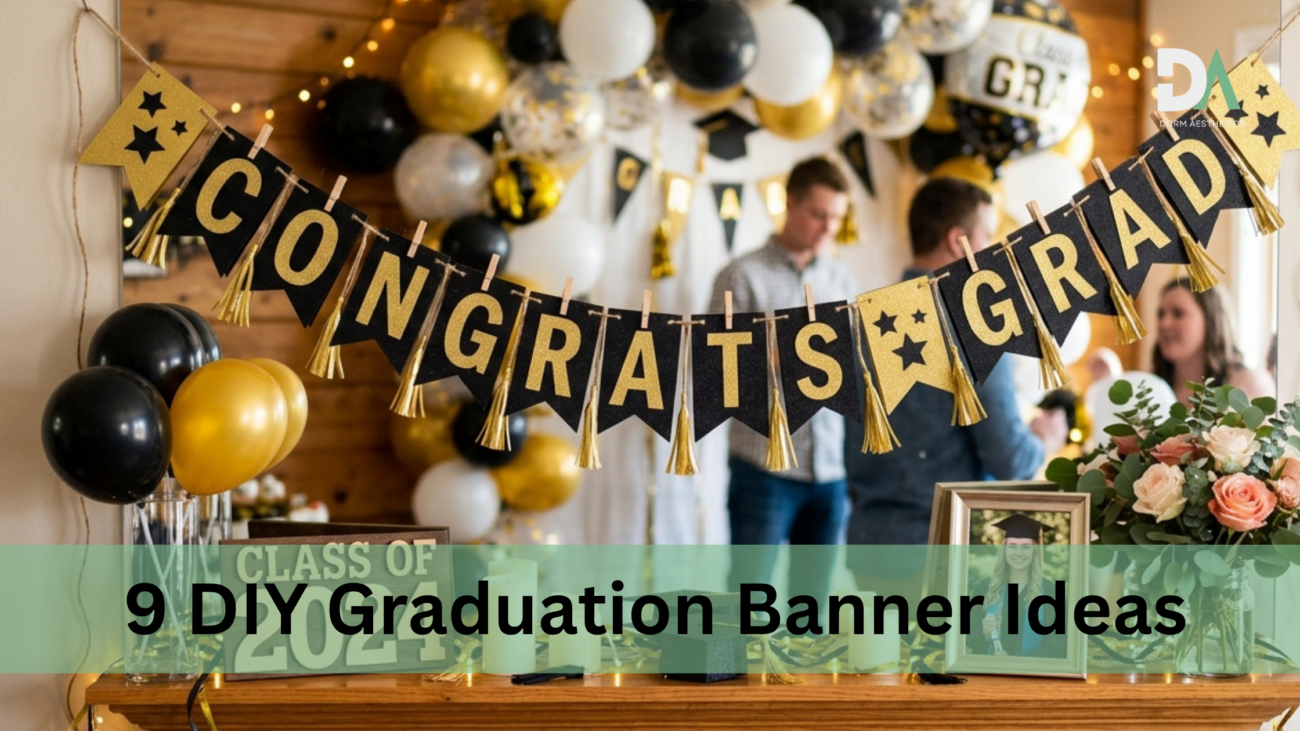 9 DIY Graduation Banner Ideas for Stylish Party Decor